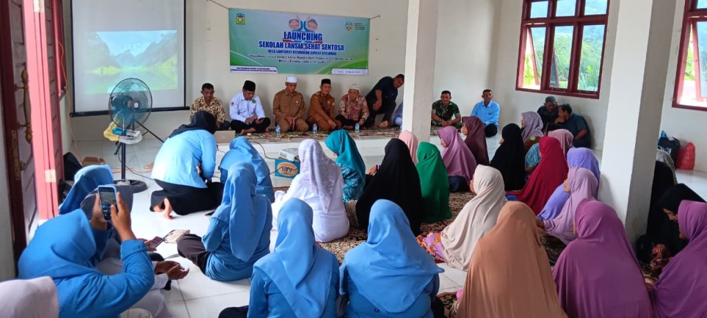 Launching Sekolah Lansia Sehat Sentosa